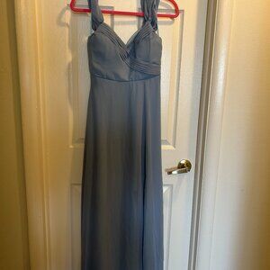 Bridesmaid Dress- Dusty Blue - Spence
